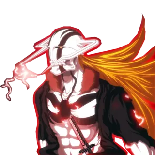 😡 Ulquiorra Cifer Bleach anime, hollow, villain, arrancar, sword, espada telegram sticker