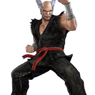 😟 Heihachi Mishima Tekken Game fighting, Seni bela diri, Heihachi, Tekken, Karakter video game telegram sticker