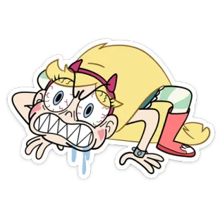 😬 Star Butterfly Star vs. the Forces of Evil Star Butterfly, Phim hoạt hình, Hài hước, Kỳ lạ, Star Đại Chiến Với Thế Lực Hắc Ám whatsapp sticker