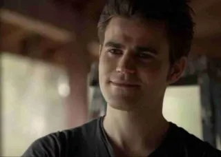 🙂 Stefan Salvatore The Vampire Diaries serial, wampir, dramat, nadprzyrodzone telegram sticker