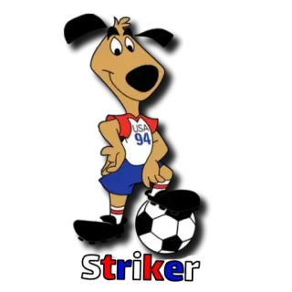 🇺🇸 Striker 1994 FIFA World Cup soccer, mascot, striker, football, 1994, world cup, sports, usa 94 telegram sticker