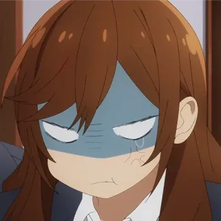 📚 Anime, Irritado, Expressão, Desenho animado telegram sticker