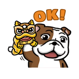 cutedog telegram stickers