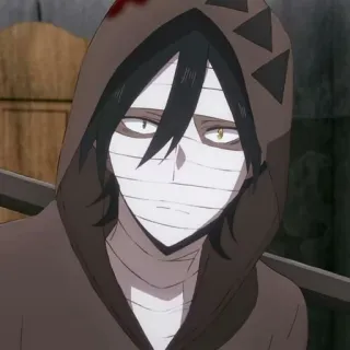 🖤 Zack Angels of Death Anime, Manga, Zack, Angels of Death, Karakter, Horor telegram sticker