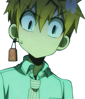 😶 交通 Anime, Garçon, Effrayé, Surpris, Japonais telegram sticker
