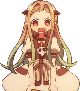 😠 Anime, Dibujos animados, Pegatina, Personaje, Chica telegram sticker
