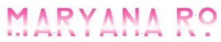 💕 MARYANA RO nome, rosa, texto, adesivo telegram sticker
