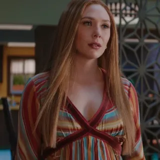 😠 Wanda Maximoff WandaVision Ванда Максимофф, Алая Ведьма, Marvel, Элизабет Олсен, ВандаВижн, персонаж, супергерой, женщина whatsapp sticker