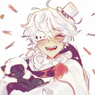 😊 anime, cartoon, cute, character, illustration telegram sticker