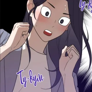 😳 Ту-дум dessin animé, animé, fille, panique, peur, nerveux, exclamation whatsapp sticker