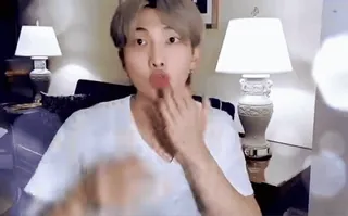 😘 RM 韩流, BTS, RM, 音乐人, 偶像 whatsapp sticker