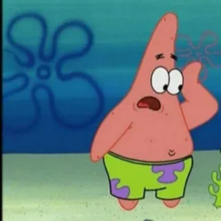 🍨 Patrick Star Spongebob Squarepants Patrick, Stella marina, Spongebob, Cartoni animati, Nickelodeon telegram sticker