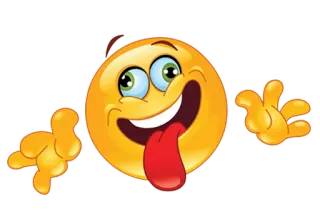 😛 emoji, face, tongue, funny, expression telegram sticker