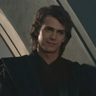 🙂 Anakin Skywalker Star Wars anakin, skywalker, jedi, star wars, movie, character telegram sticker