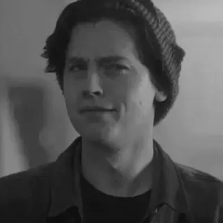 ➖ Jughead Jones Riverdale jughead, riverdale, cole sprouse, teenie-drama, archie comics, mütze, cw, tv-serie telegram sticker