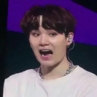 ⚡ Suga kpop, música, cantante, suga, bts telegram sticker