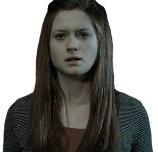 😶 Ginny Weasley Harry Potter ジニー・ウィーズリー, ハリー・ポッター, ボニー・ライト, 魔女, 魔法界, ホグワーツ telegram sticker