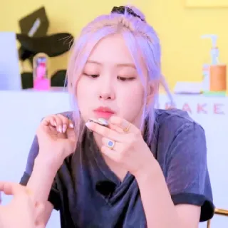 💗 Rose kpop, penyanyi, wanita, idola, rose, blackpink telegram sticker