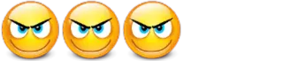 😈 Emoji, Emoticon, Böse, Grinsen, Lustig, Cartoon whatsapp sticker