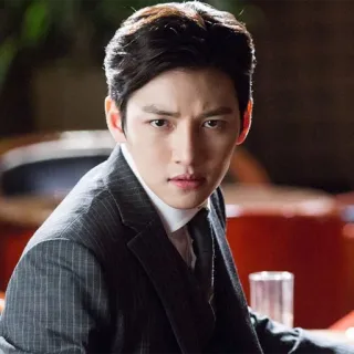 😠 man, suit, portrait, actor, korean telegram sticker