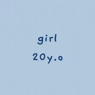 ✨ girl
20y.o chica, 20 años, edad, joven, mujer whatsapp sticker