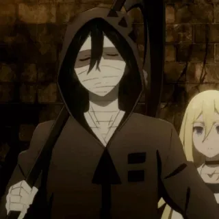 🩸 Zack Angels of Death anime, manga, scythe, horror, Angels of Death, Zack telegram sticker