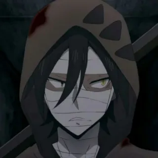 🖤 Isaac Foster Angels of Death Anime, Karakter, Isaac Foster, Angels of Death, Horor, Manga, Darah telegram sticker