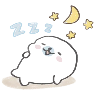 🛌 ZZZ 수면, 달, 별, zzz, 졸린, 밤, 만화 telegram sticker