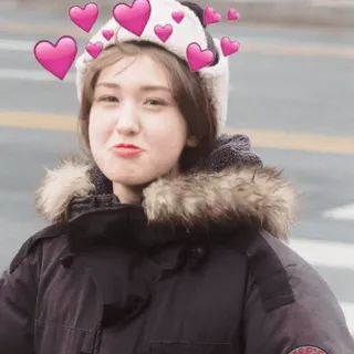 Somi♡ whatsapp stickers
