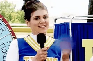 🖕 Cheerleader, Beleidigung, Mittelfinger, Stinkefinger, Attitüde, Sarkasmus, Unzufriedenheit telegram sticker
