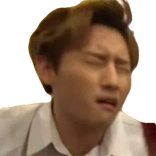 😩 face, expression, disgust, reaction whatsapp sticker