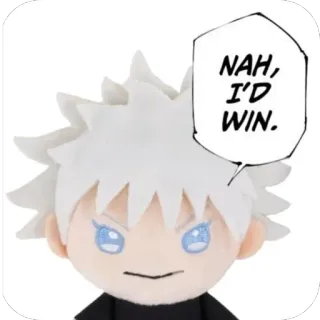говнокайсен и годжо telegram stickers