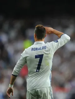 7️⃣ Cristiano Ronaldo soccer, football, athlete, Ronaldo, sport telegram sticker