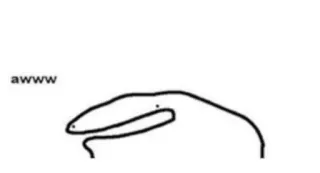 😍 awww cute, worm, simple, florkofcows telegram sticker