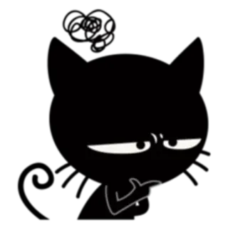 😕 cartoon, gesture, middle finger, offensive, attitude, mood telegram sticker