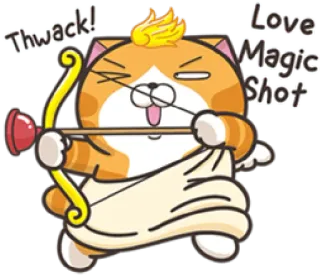 Lan Lan Cat 17 (EN ver.)  @RekcitsEnilbot telegram stickers