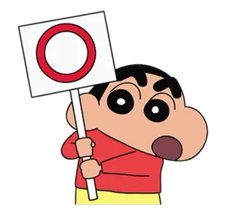 ⭕ Shin-chan Crayon Shin-chan Shin-chan, Crayon Shin-chan, anime, manga, character telegram sticker