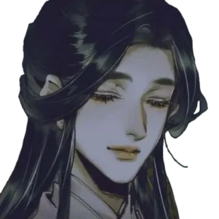 😌 อนิเมะ, ตัวละคร, ผู้ชาย, ภาพเหมือน telegram sticker