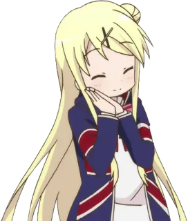 ☺️ Anime, Personaggio, Ragazza, Kawaii, Uniforme scolastica telegram sticker