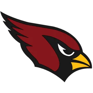 🏈 кардинал, птица, логотип, талисман, спорт, команда telegram sticker