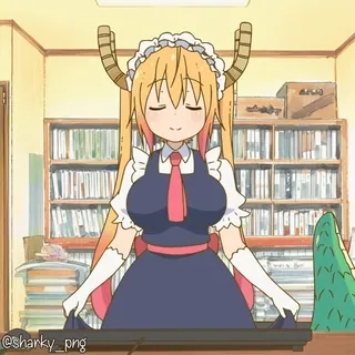 🙏 Tohru Miss Kobayashi's Dragon Maid telegram sticker