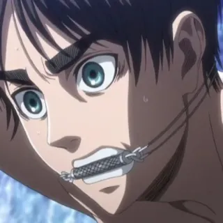 🦜 Eren Yeager Attack on Titan Anime, Attack on Titan, Eren Yeager, Manga, Personage telegram sticker