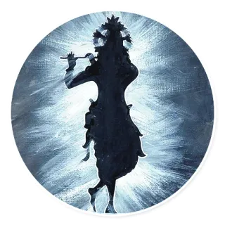 👤 Krishna Krishna, Hindu deity, spiritual, flute, Indian culture, religion, mythology telegram sticker