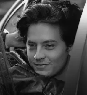☁ Jughead Jones Riverdale Jughead Jones, Cole Sprouse, Riverdale, série de TV, drama adolescente, ator, personagem telegram sticker