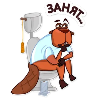 бобры Hostpro telegram stickers