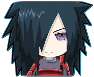 😕 Madara Uchiha Naruto Anime, Desenho animado, Uchiha, Madara, Naruto, Adesivo, Mangá telegram sticker