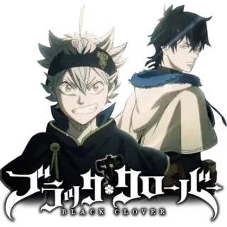 😎 Black Clover ブラッククローバー
BLACK CLOVER anime, manga, black clover, asta, yuno whatsapp sticker