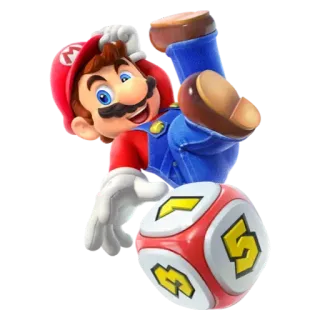 💟 Mario Super Mario Odyssey nintendo, videogame, jump, cartoon telegram sticker