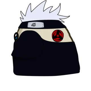 🐦 Kakashi Naruto anime, ninja, sharingan, manga, kakashi, copy ninja telegram sticker