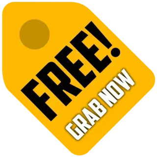 📣 FREE!
GRAB NOW gratuit, attraper, jaune, tag, offre, promo whatsapp sticker